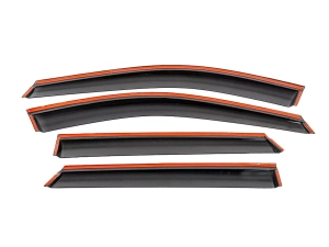 Вітровики MG HS I (AS23; 18-) - Niken (з хром молдингом) 4 шт 3