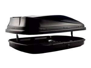 Автобокс на дах двосторонній чорний - HAWK 450 літрів 4