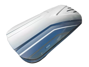 Автобокс на дах двосторонній сірий - HAWK 450 літрів 2