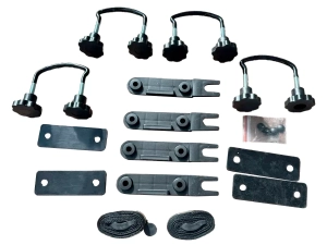 Автобокс на дах двосторонній чорний - HAWK 460 літрів 4