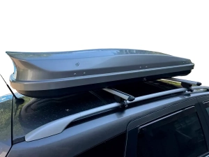 Автобокс на дах двосторонній сірий - HAWK 460 літрів 5