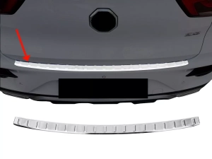 Накладка на задний бампер MG ZS I (ZS11; 20-) - Carmos (хром)