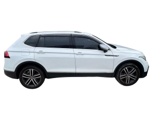 Дефлектори вікон VW Tiguan Allspace / USA (17-23) - Hic (з хром молдингом) 7