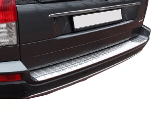Накладка на задній бампер Volvo XC90 I (03-15) - Carmos (матова) 4