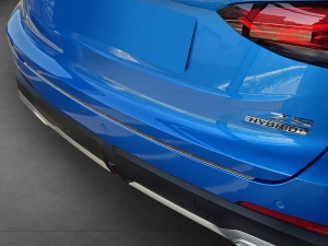 Накладка на задний бампер MG ZS II (24-) - Avisa (серебряная) 6