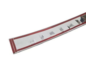 Накладка на задний бампер Renault Kangoo III (21-) - Carmos (глянцевая) 4