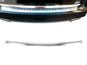 Накладка на задній бампер Audi A6 C7 (11-18) Універсал, Allroad - Carmos (матова)