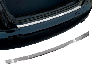 Накладка на задній бампер Audi A6 C7 (11-18) Седан - Carmos (матова)