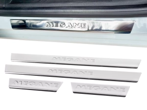 Накладки на пороги Renault Megane IV (16-24) - Carmos