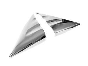 Хром на трикутники дзеркал Ford Transit IV (14-) 2