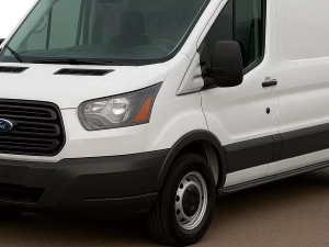 Хром на трикутники дзеркал Ford Transit IV (14-) 4