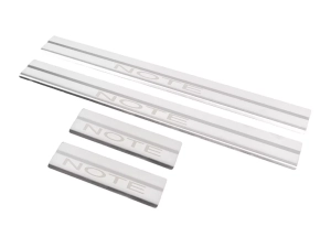 Накладки на пороги Nissan Note II (E12; 12.20) - глянцеві 2