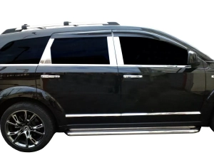 Хром молдинги дверних стійок Fiat Freemont (11-) 4