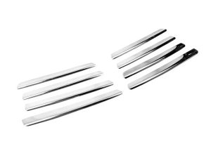 Хром накладки на решітку радіатора VW T4 (95-03) косий капот 2