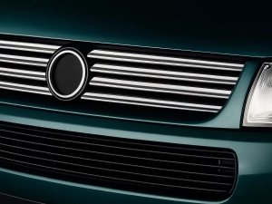 Хром накладки на решітку радіатора VW T4 (95-03) косий капот 4