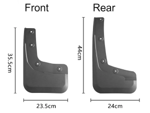 Брызговики Ford Ranger T9 (23-) - Premium 4