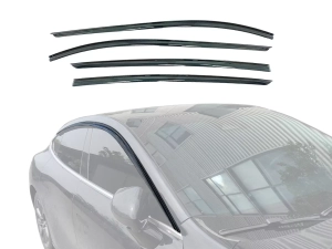 Дефлектори вікон Zeekr 001 (21-) - Hawk (вітровики)