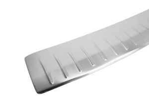 Накладка на бампер VW Passat B7 (11-15) Универсал - Omsa (матовая) 2