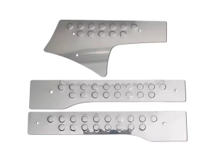 Накладки на внутрішні пороги Citroen Berlingo II (08-18) - 3 шт