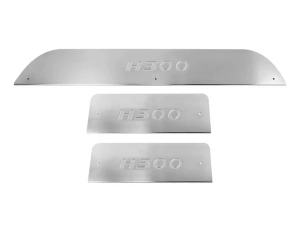 Накладки на пороги Hyundai H1 H300 (08-20) - 3 шт