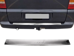 Накладка на задний бампер Mercedes Vito W638 (96-03) - Omsa (глянцевая)