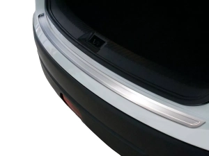 Накладка на задний бампер Nissan Qashqai J10 (07-13) - Omsa (матовая) 4