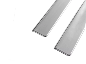 Накладки на пороги Opel Astra G (98-09) Coupe - Omsa (2 шт) 2