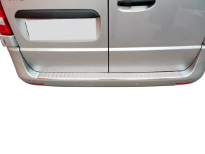 Накладка на задний бампер Mercedes Vito / V W447 (14-) - Omsa (матовая) 7