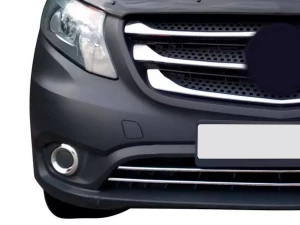 Хром на решітку бампера Mercedes Vito W447 (14-19) вантажний 6