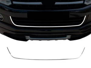 Хром улыбка на решётку бампера VW Amarok I (10-16) - U-тип