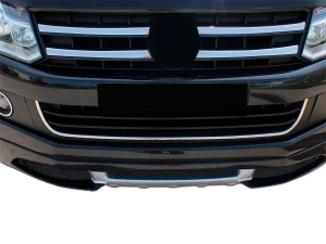 Хром посмішка на решітку бампера VW Amarok I (10-16) - U-тип 5