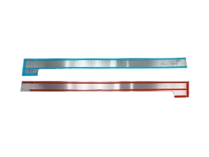 Хром молдинги зсувних дверей VW Caddy Life (2K; 04-15) Максі база 3