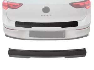 Накладка на задній бампер VW Golf VIII (20-) Хетчбек - CappaFe (ABS)