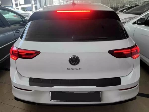 Накладка на задний бампер VW Golf VIII (20-) Хэтчбек - CappaFe (ABS) 8