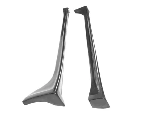 Накладки на боковые пороги Mitsubishi Lancer X (07-15) - ABS 3