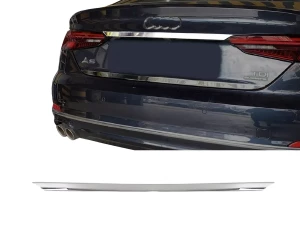 Хром накладка над номером Audi A5 II (F5; 16-24) - Carmos