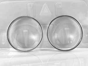 Кільця на ручки пічки Mercedes C W202 (93-01)
