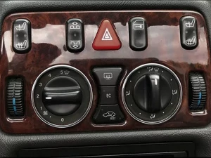 Кольца ручек печки Mercedes CLK W208 (97-02) 2