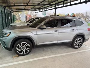 Вітровики VW Atlas / Teramont (16-) - Hawk (з хром молдингом) 6 шт 8