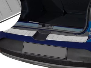 Накладка на задній бампер Dacia Sandero II (B52; 13-20) - Nitto (хром)