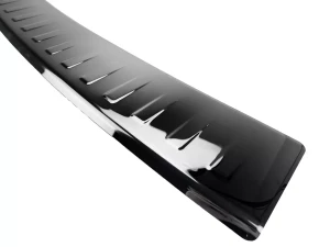 Накладка на бампер VW Golf IV (97-06) 5D Хетчбек - Nitto (чорна) 2