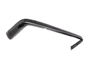 Накладки на бампер Toyota LC 200 (16-21) - GT 2019 стиль (чорні) 7