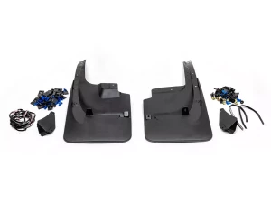 Накладки на бампер Toyota LC 200 (16-21) - GT 2019 стиль (чорні) 8