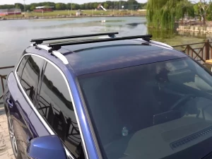 Багажник на интегрированные рейлинги - Kanka V30 черный (130 см) 5