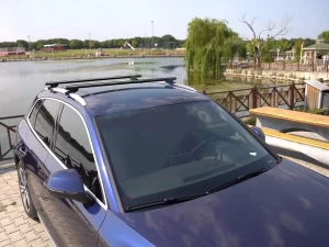 Багажник на интегрированные рейлинги - Kanka V30 черный (130 см) 8