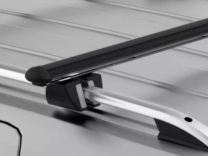 Багажник на звичайні рейлінги - Pence V40 чорний (128 см) 5