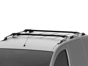 Багажник на звичайні рейлінги - Klasik V40 чорний (137 см) 6