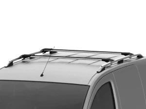 Багажник на звичайні рейлінги - Klasik V40 срібний (137 см) 6