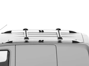 Багажник на звичайні рейлінги - Klasik V40 срібний (137 см) 7
