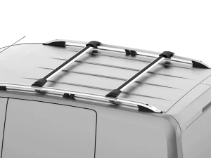 Багажник на звичайні рейлінги - Klasik V40 срібний (137 см) 8